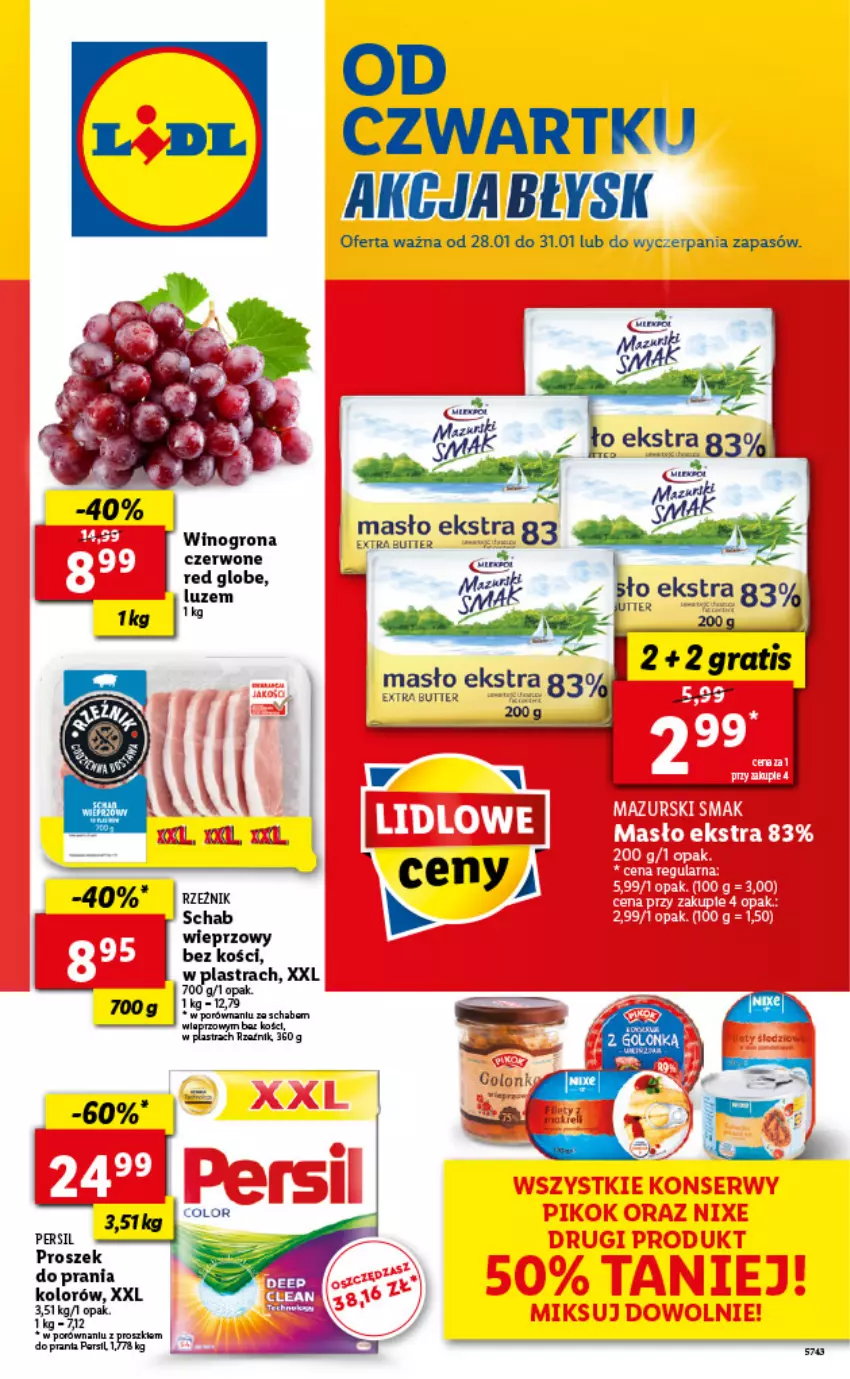 Gazetka promocyjna Lidl - GAZETKA - ważna 28.01 do 31.01.2021 - strona 1