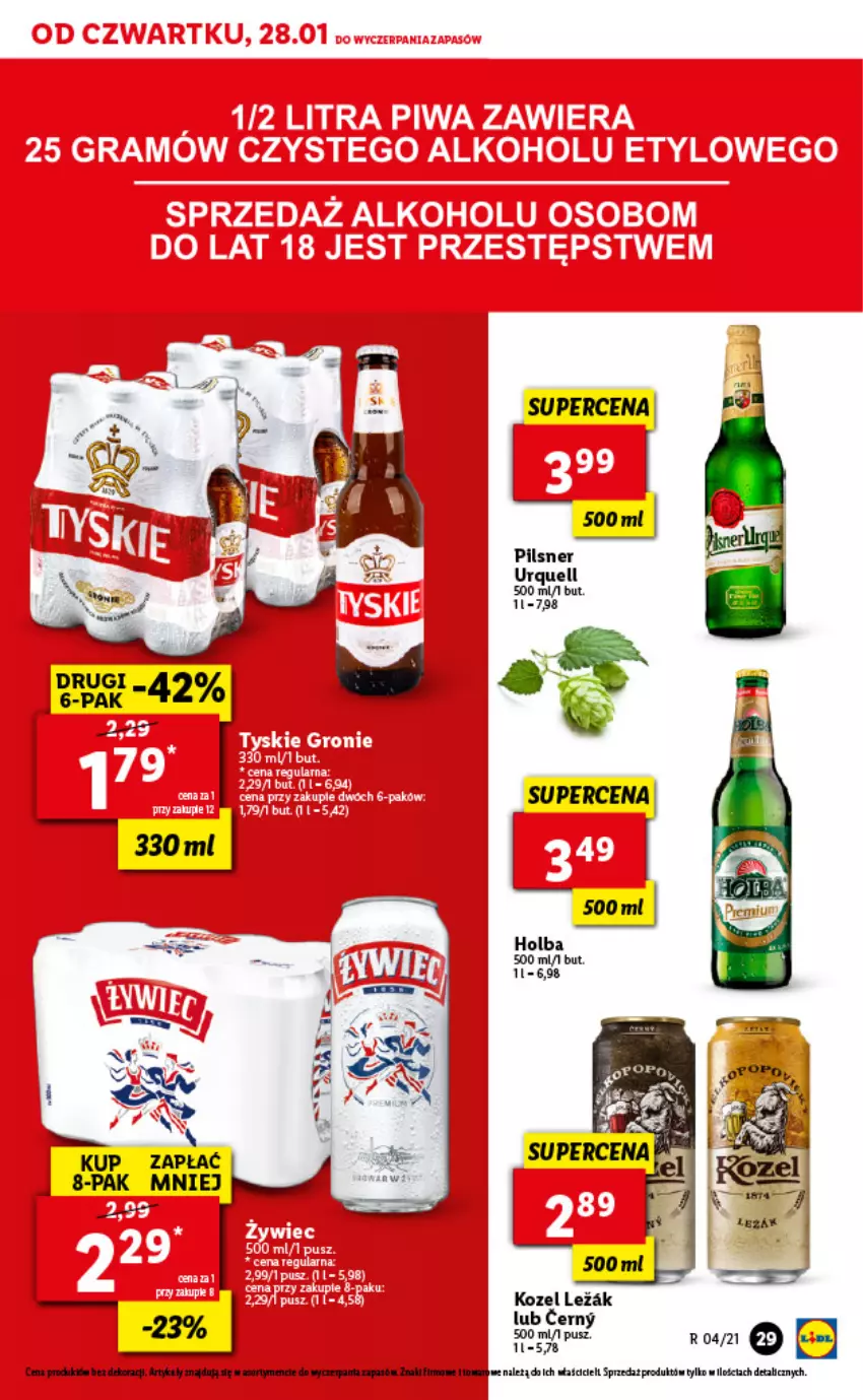 Gazetka promocyjna Lidl - GAZETKA - ważna 28.01 do 31.01.2021 - strona 29