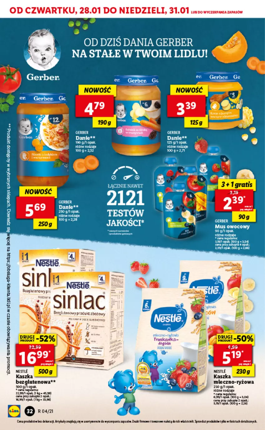 Gazetka promocyjna Lidl - GAZETKA - ważna 28.01 do 31.01.2021 - strona 32