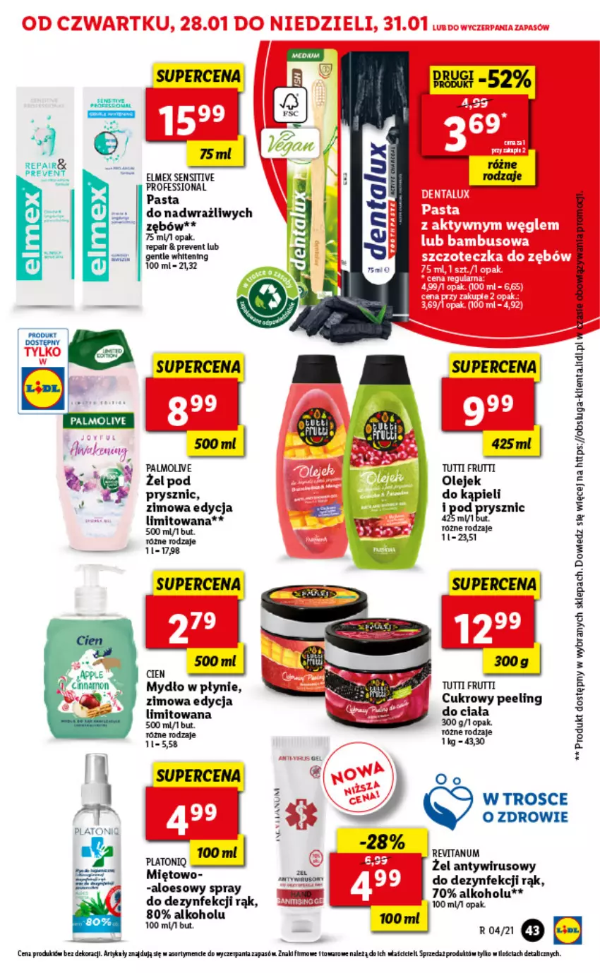 Gazetka promocyjna Lidl - GAZETKA - ważna 28.01 do 31.01.2021 - strona 43