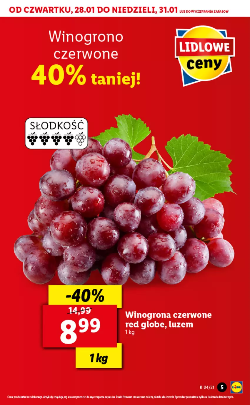 Gazetka promocyjna Lidl - GAZETKA - ważna 28.01 do 31.01.2021 - strona 5