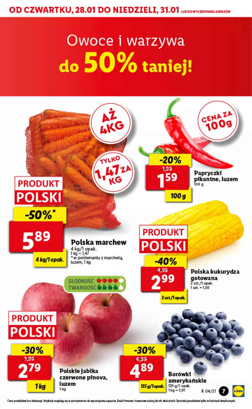 Gazetka promocyjna Lidl - GAZETKA - ważna 28.01 do 31.01.2021 - strona 7