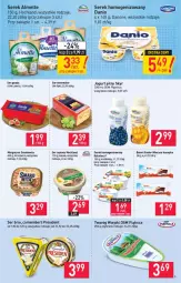 Gazetka promocyjna Stokrotka - Market - Gazetka - ważna od 06.10 do 06.10.2021 - strona 5 - produkty: Top, Ser, Por, Danone, Twaróg, Piątnica, Brie, Mikser, Rolmlecz, Serek homogenizowany, Serek, Margaryna, Camembert, Hochland, Danio, Kubek, Gouda, Mleczna kanapka, Almette, Kinder