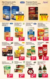 Gazetka promocyjna Stokrotka - Market - Gazetka - ważna od 06.10 do 06.10.2021 - strona 9 - produkty: Lubella, Ketchup, Makaron, Cheerios, Prymat, Corn flakes, Mus, Kuskus, Bell, Bulgur, Winiary, Płatki owsiane, LANA, Konfitura, Rosół, Mąka, Cenos, Bella, Kasza, Knorr, Musztarda, LG