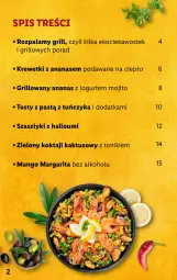 Gazetka promocyjna Lidl - KATALOG SOL&MAR - Gazetka - ważna od 30.04 do 30.04.2023 - strona 2 - produkty: Por, Koc, Jogurt, Kaktus, Stek, Ananas, Tonik, Krewetki, Tuńczyk, Grill, Mango