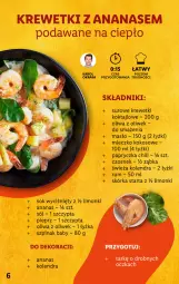 Gazetka promocyjna Lidl - KATALOG SOL&MAR - Gazetka - ważna od 30.04 do 30.04.2023 - strona 6 - produkty: Sok, Rum, Kolendra, Czosnek, Ananas, Tarta, Mleczko, Pieprz, Krewetki, Oliwa z oliwek, Masło, Kokos, Szpinak, Oliwa