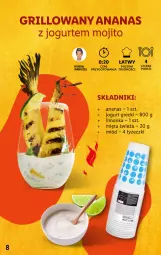 Gazetka promocyjna Lidl - KATALOG SOL&MAR - Gazetka - ważna od 30.04 do 30.04.2023 - strona 8 - produkty: Por, Jogurt, Ananas, Miód, Limonka, Grill, Mięta