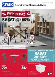 Gazetka promocyjna Jysk - Oferta tygodnia - Gazetka - ważna od 12.07 do 12.07.2022 - strona 2 - produkty: Witryna, Stół, Pojemnik, Regał, Szafka, Pojemnik do przechowywania, Krzesło, Meble