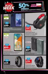 Gazetka promocyjna Auchan - Gazetka - ważna od 27.11 do 27.11.2023 - strona 9 - produkty: Xbox, Por, Acer, Amol, Opaska, Telefon, Przewód, Słuchawki, Mikrofon, Smartwatch, Sport, Krokomierz, Monitor, Bateria, Samsung, Powerbank, Smartfon