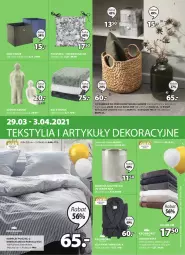Gazetka promocyjna Jysk - Oferta tygodnia - Gazetka - ważna od 13.04 do 13.04.2021 - strona 4 - produkty: Kubek na szczoteczki do zębów, Koc, Pościel, Szczotka, Kosz, Pojemnik, Ozdoba, Wazon, Wełna, Szlafrok, Ręcznik, Pojemnik do przechowywania, Kubek, Felix, Komplet pościeli, Siedzisko, Dozownik, Poduszka, Dozownik mydła