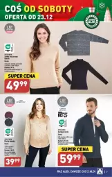 Gazetka promocyjna Aldi - Gazetka - ważna od 23.12 do 23.12.2023 - strona 31 - produkty: Rama, Kardigan, Wełna, Fa