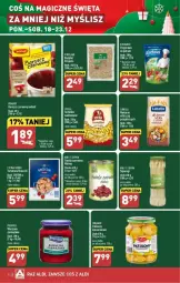 Gazetka promocyjna Aldi - Gazetka - ważna od 23.12 do 23.12.2023 - strona 4 - produkty: Buraczki, Makaron, Ser, Por, Kucharek, Winiary, Fasola, Fa