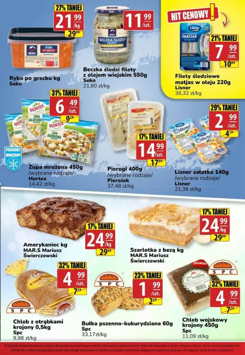 Gazetka promocyjna Gram market - ważna 02.11 do 07.11.2023 - strona 5 - produkty: Chleb, LG, Lisner, Matjas, Olej, Szarlotka, Trąbka