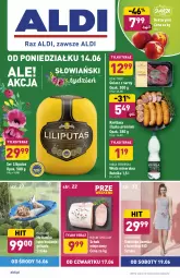 Gazetka promocyjna Aldi - Gazetka - ważna od 19.06 do 19.06.2021 - strona 1 - produkty: Ser, Huśtawka, Mięsne specjały, Tera, Schab wieprzowy, Woda mineralna, Sukienka, Woda, Kiełbasa, Nektar, Kiełbasa śląska, Fa