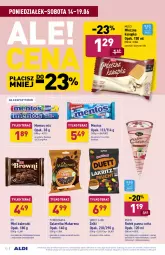 Gazetka promocyjna Aldi - Gazetka - ważna od 19.06 do 19.06.2021 - strona 12 - produkty: Sos, Por, Panna cotta, Tera, Lody, Galaretka, Mentos, Gala, Kakao, Brownie, Babeczki