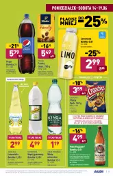 Gazetka promocyjna Aldi - Gazetka - ważna od 19.06 do 19.06.2021 - strona 13 - produkty: Piwa, Piwo, Tchibo, Cebula, Sok, Ser, Gra, Lemoniada, Chipsy, Chia, Kawa mielona, Kawa, Tera, Pepsi, Schweppes, Napój gazowany, Limonka, Crunchips, Woda mineralna, Arbuz, Woda, Napój, Fa