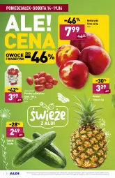 Gazetka promocyjna Aldi - Gazetka - ważna od 19.06 do 19.06.2021 - strona 2 - produkty: Warzywa, Ogórek, Ananas, Owoce, Pomidory, Nektar