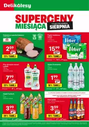 Gazetka promocyjna Delikatesy Centrum - Ulotka Superceny Miesiąca 14.08-31.08 - Gazetka - ważna od 31.08 do 31.08.2025 - strona 1 - produkty: Piwa, Piwo, Piec, Polędwica, Ludwik, Rum, Gra, Do mycia naczyń, Papier, Tyskie, Płyn do mycia naczyń, Papier toaletowy, Kabanos, Płyn do mycia, Woda, Cisowianka