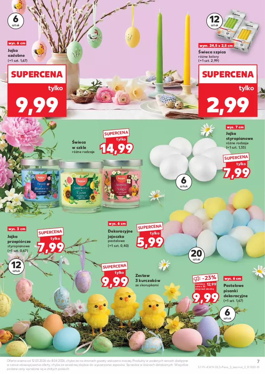 Gazetka promocyjna Kaufland - Kaufland - ważna 12.03 do 08.04.2026 - strona 7 - produkty: Kurczak, Sanki, Szpic