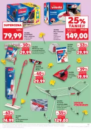 Gazetka promocyjna Kaufland - Kaufland - Gazetka - ważna od 08.04 do 08.04.2026 - strona 13 - produkty: Teleskop, Mop, Ajax, Rama, Wieszak, Vileda, Wkład do mopa, Wiadro, Suszarka, Suszarka na pranie, Szufelka, Miotła