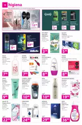 Gazetka promocyjna Hebe - Gazetka - Gazetka - ważna od 27.07 do 27.07.2022 - strona 10 - produkty: Gin, Dezodorant, Wilkinson Sword, Adidas, Woda po goleniu, Discreet, Tampony, Velvet, Dove, Lack, Krem do depilacji, Venus, Szynka, Tołpa, Chusteczki, Ziaja, Gillette, Veet, Maszynka, Płyn do higieny intymnej, Nike, Chusteczki do higieny, Maszynka do golenia, Wkładki, Woda, Mach3, Antyperspirant, Fa