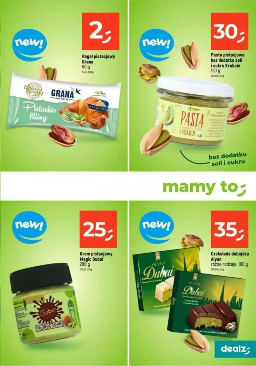 Gazetka promocyjna Dealz - ważna 20.02 do 26.02.2025 - strona 28 - produkty: Czekolada, Krem pistacjowy
