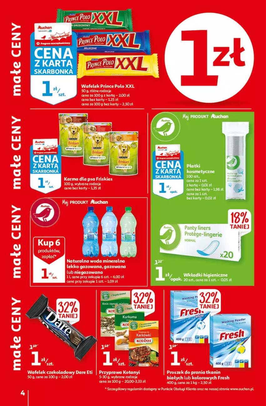 Gazetka promocyjna Auchan - Małe ceny Hipermarkety - ważna 02.09 do 08.09.2021 - strona 4 - produkty: Fa