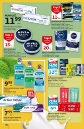 Gazetka promocyjna Auchan - Małe ceny Hipermarkety - Gazetka - ważna od 08.09 do 08.09.2021 - strona 30 - produkty: Himalaya, Nivea Men, Płyn do płukania jamy ustnej, Listerine, Krem uniwersalny, Pasta do zębów, Szynka, Płyn do płukania, Gillette, Maszynka, Maszynka do golenia, Woda, Sensodyne, Nivea, HP
