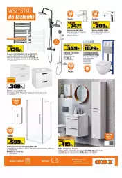 Gazetka promocyjna Obi - Gazetka OBI - Gazetka - ważna od 15.03 do 15.03.2022 - strona 15 - produkty: Kabina prysznicowa, Grzejnik, Słupek, Meble łazienkowe, Szafka, Bateria, Brodzik, Meble, Cersanit, Miska