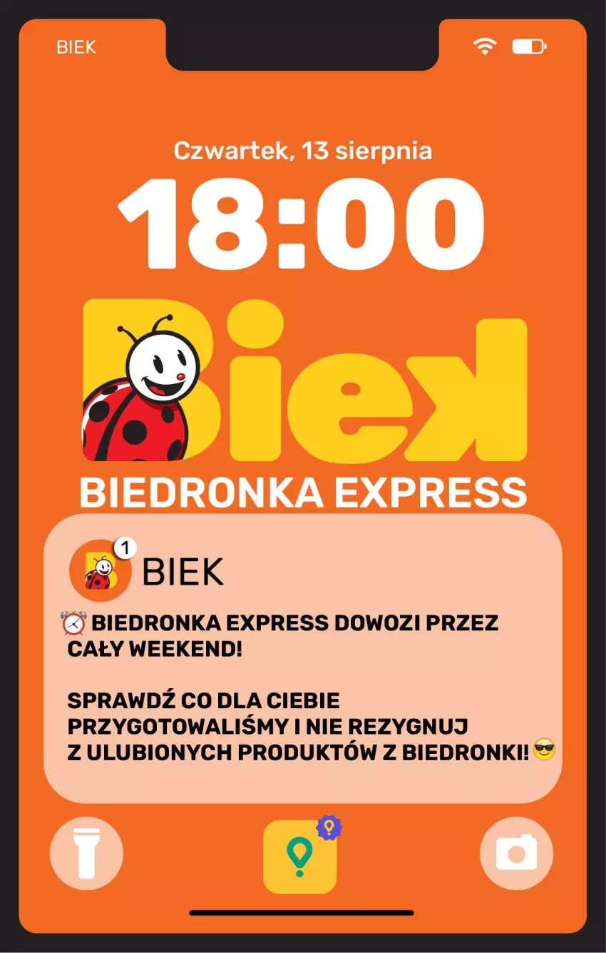 Gazetka promocyjna Biedronka - BIEK - ważna 13.08 do 20.08.2026 - strona 1