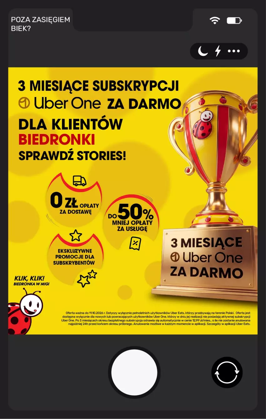 Gazetka promocyjna Biedronka - BIEK - ważna 13.08 do 20.08.2026 - strona 25 - produkty: Fa, LG