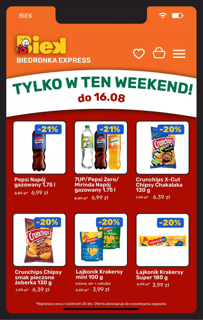 Gazetka promocyjna Biedronka - BIEK - ważna 13.08 do 20.08.2026 - strona 6