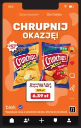 Gazetka promocyjna Biedronka - BIEK - Gazetka - ważna od 20.08 do 20.08.2026 - strona 14 - produkty: Ser, Chipsy, Crunchips