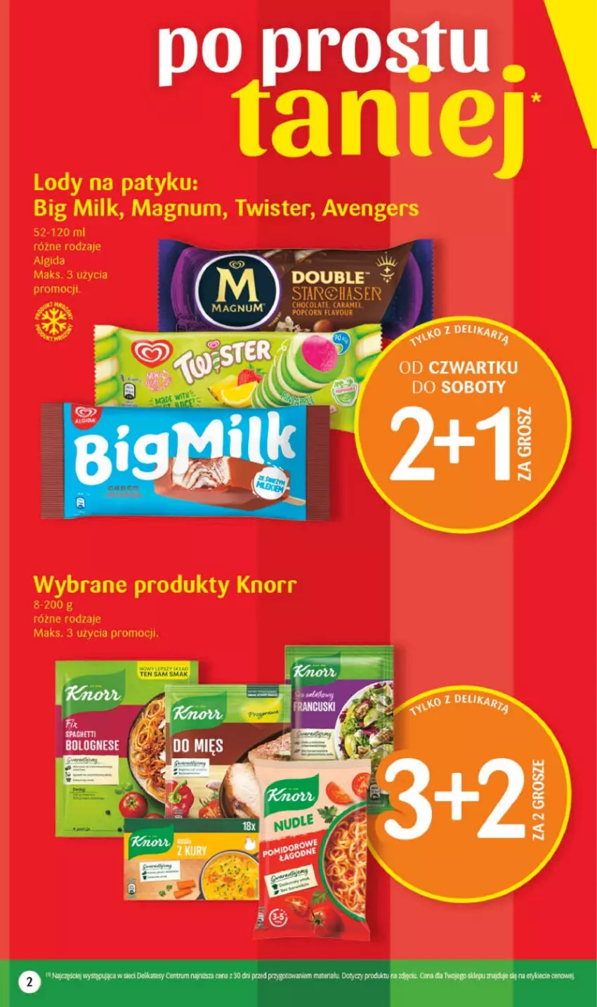 Gazetka promocyjna Delikatesy Centrum - Gazetka DC24-23 - ważna 22.06 do 28.06.2023 - strona 2 - produkty: Popcorn, Ser