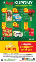 Gazetka promocyjna Delikatesy Centrum - Gazetka DC24-23 - Gazetka - ważna od 28.06 do 28.06.2023 - strona 32 - produkty: Corn flakes, Ser, Rum, Gin, Gra, Kawa, Coca-Cola, Wazon, Serek homogenizowany, Lody, Szynka, Serek, Bukiet, Danio, Napój, Mobil, LG