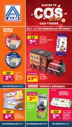 Gazetka promocyjna Aldi - Katalog spożywczy - Gazetka - ważna od 04.12 do 04.12.2021 - strona 1 - produkty: Piernik, Ser, Hofburger, Jaja, Pociąg, Tera, Burger, Czekolada, Oshee, Ser pleśniowy, Napój