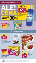 Gazetka promocyjna Aldi - Katalog spożywczy - Gazetka - ważna od 04.12 do 04.12.2021 - strona 24 - produkty: Coccolino, Przekąski dla psa, Whiskas, Tera, Płyn do płukania, Ariel, Kapsułki do prania, Fa