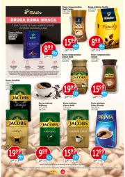 Gazetka promocyjna Prim Market - Gazetka - Gazetka - ważna od 29.09 do 29.09.2021 - strona 11 - produkty: Tchibo, Kawa rozpuszczalna, Gin, Gra, Kawa ziarnista, Kawa mielona, Kawa, Velvet, Prima, Jacobs, Fa