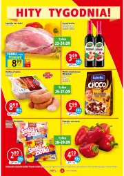 Gazetka promocyjna Prim Market - Gazetka - Gazetka - ważna od 29.09 do 29.09.2021 - strona 5 - produkty: Jogurt, Pekpol, Papryka czerwona, Papryka, Syrop, Danio, Kiełbasa, Mleko, Kiełbasa śląska