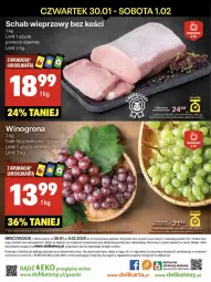 Gazetka promocyjna Delikatesy Centrum - NOWA GAZETKA Delikatesy Centrum od 30 stycznia! 30.01-5.02.2025 - Gazetka - ważna od 05.02 do 05.02.2025 - strona 40 - produkty: Rum, Gra, Schab wieprzowy, Winogrona, Wino