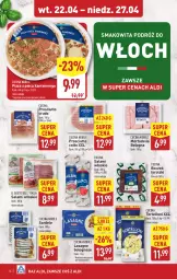 Gazetka promocyjna Aldi - Pełna oferta - Gazetka - ważna od 27.04 do 27.04.2025 - strona 16 - produkty: Piec, Tortelloni, Pizza z pieca kamiennego, Smakowita, Salami, Mortadella, Prosciutto, Dell, Pizza, Boczek, Lasagne bolognese, Lasagne