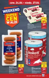 Gazetka promocyjna Aldi - Pełna oferta - Gazetka - ważna od 27.04 do 27.04.2025 - strona 31 - produkty: Gra, Papier, Ręcznik, Masło, Kiełbasa, Kiełbasa śląska