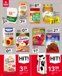 Gazetka promocyjna Selgros - Oferta spożywcza - Gazetka - ważna od 19.04 do 19.04.2023 - strona 12 - produkty: Drożdże, Mleko w proszku, Cukier, Mąka, Miód, Galaretka, Cukier trzcinowy, Cukier wanilinowy, Mąka pszenna, Gala, Kasza, Masło, Masło orzechowe, Mleko