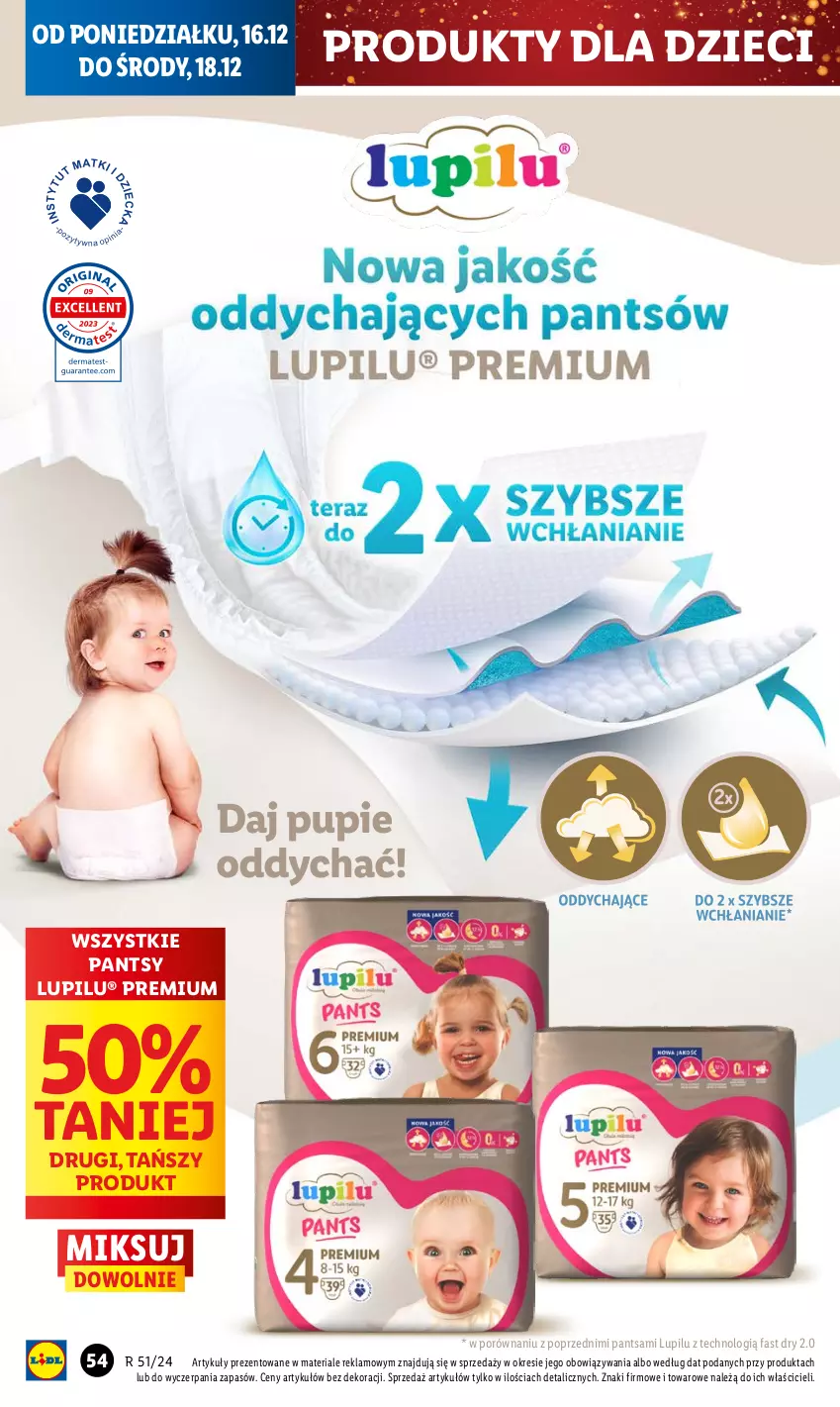 Gazetka promocyjna Lidl - GAZETKA - ważna 16.12 do 18.12.2024 - strona 64 - produkty: Dzieci, Fa, Por