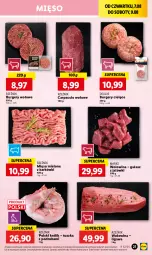 Gazetka promocyjna Lidl - GAZETKA - Gazetka - ważna od 09.08 do 09.08.2025 - strona 25 - produkty: Mięso mielone, Carpaccio, Królik, Tusz, Burger, Wołowina, Mięso