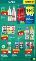 Gazetka promocyjna Lidl - GAZETKA - Gazetka - ważna od 09.08 do 09.08.2025 - strona 35 - produkty: Sok, Gin, Gra, Kawa, Coca-Cola, Napoje, Fortuna, Napój gazowany, Galaretka, Woda, Gala, Mango, Napój, Kokos, Fa
