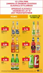 Gazetka promocyjna Lidl - GAZETKA - Gazetka - ważna od 09.08 do 09.08.2025 - strona 39 - produkty: Piwo, Gin, Somersby, Desperados, Limonka, Mango, Captain Jack, Mięta