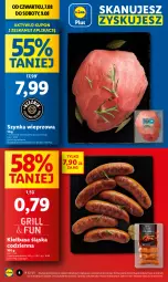 Gazetka promocyjna Lidl - GAZETKA - Gazetka - ważna od 09.08 do 09.08.2025 - strona 4 - produkty: Szynka wieprzowa, Szynka, Kiełbasa, Kiełbasa śląska