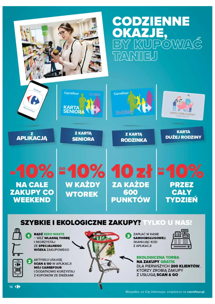 Gazetka promocyjna Carrefour - Gazetka Market Łomża - ważna 14.06 do 26.06.2022 - strona 14 - produkty: Gra, Torba