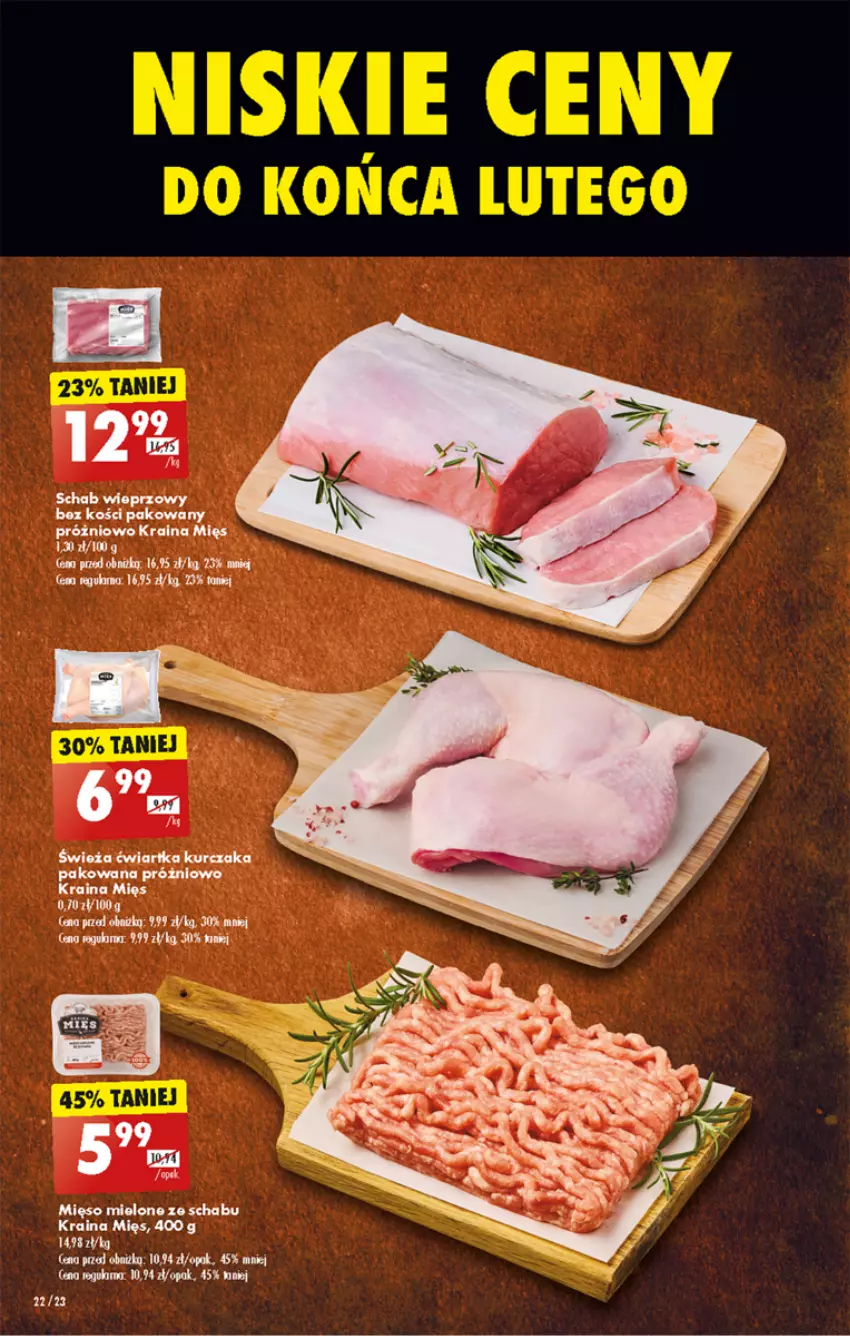 Gazetka promocyjna Biedronka - Od czwartku - ważna 08.02 do 14.02.2024 - strona 24 - produkty: Mięso, Schab wieprzowy